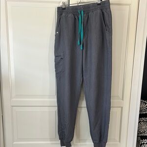 Figs Gray Zamora Jogger Scrub Pants (Medium Tall)